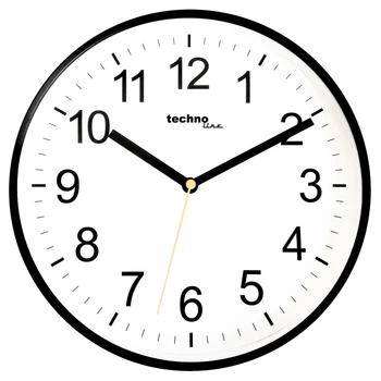 Часы настенные Technoline WT630 Настенные кварцевые часы 250х250х35 мм White/Black (WT630)