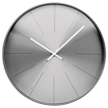 Настінний годинник Technoline WT2410 Silver безшумний механізм