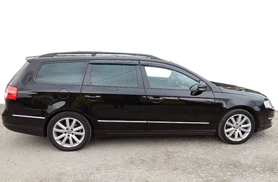 Комплект ветровиков HIC (4 шт) для Volkswagen Passat B6 (2006-2012)