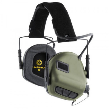 Професійні Активні Тактичні Навушники Earmor M31 Foliage Зелений (21418) SP