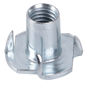 Гайка М6х9 DIN1624 мебельная цинк К Steelfix 20 шт (116450)