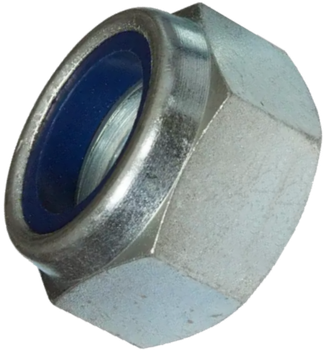 Гайка М20х1,5 DIN982 самостопорная мелкая резьба, кл.проч. 10 цинк М Steelfix (049338)