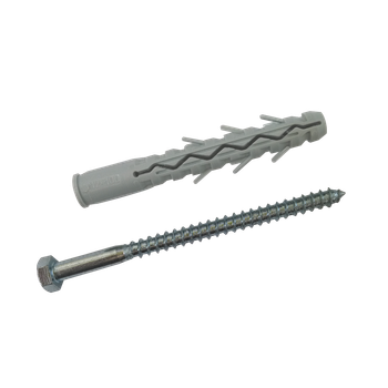 Дюбель с винтом 16х160 APO-H с ш/г нейлон М Steelfix 2 шт (058323)