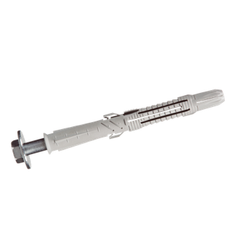Дюбель з шурупом 10х100 PROLONGI-H с ш/г поліамід М Steelfix 50 шт (058402)