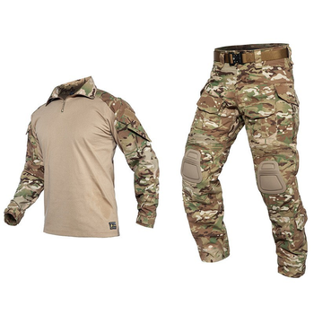 Тактичний костюм, комплект UBACS + штани Yevhev (IDOGEAR) Gen.3 Multicam Розмір S