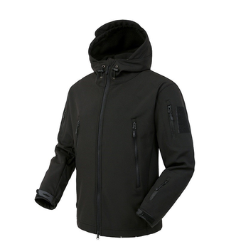 Костюм тактичний софтшел Softshell V2 black (чорний) розмір 2XL