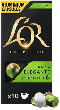 Кава в капсулах Nespresso L'OR Lungo Elegante 10 шт