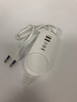 Сетевое зарядное устройство Hub 35w 2xUsb, 2xType C, Lighting White