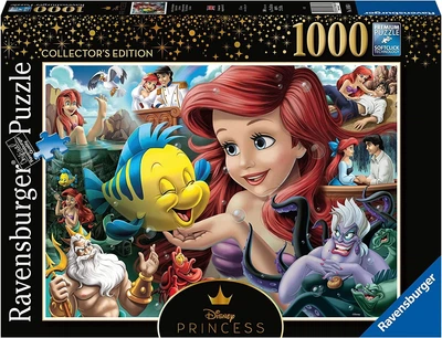 Пазл Ravensburger Disney Ariel the Mermaid Аріель 1000 шт. (‎‎‎‎16963)