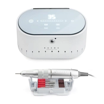 Фрезер для манікюру Bucos Nail Drill X3 PRO WHITE PEARL 65 Ватт, 35 000 об/хв.