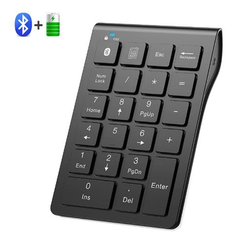 Клавиатура цифровая беспроводная bluetooth 22 клавиши с аккумулятором для Windows 10/11
