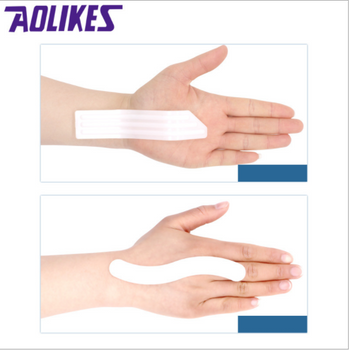 Бандаж на лучезапястный сустав AOLIKES с двумя пластинами жесткости на левую руку L 01454