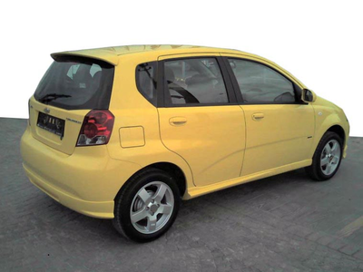 Бокові пороги (під фарбування) для Chevrolet Aveo T200 2002-2008 рр