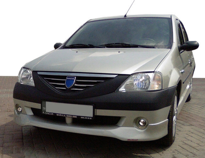 Передній бампер (накладка, під фарбування) для Renault Logan I 2005-2008 рр