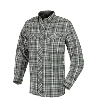 Рубашка Defender MK2 City Shirt Helikon-Tex Pine Plaid XXL Тактическая мужская