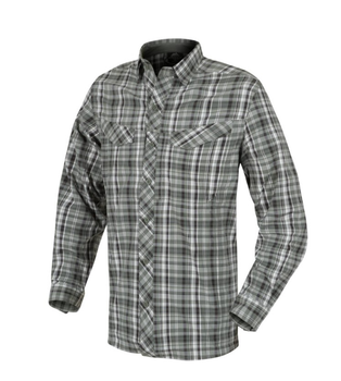 Рубашка Defender MK2 City Shirt Helikon-Tex Pine Plaid L Тактическая мужская