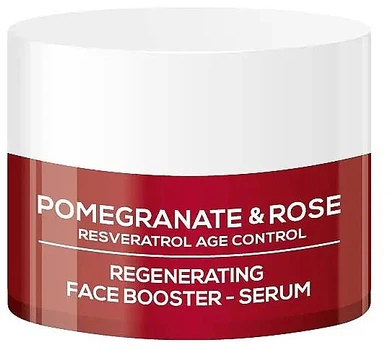 Восстанавливающая сыворотка-бустер для лица "Гранат и роза" - BioFresh Via Natural Pomergranate & Rose Regenerating Face Booster-Serum 30ml (1139772-104405)