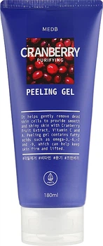 Гель-пілінг для обличчя з екстрактом журавлини - Med B Cranberry Purifying Gel 180ml (877733-22597)