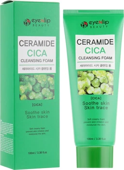 Пенка для умывания с керамидами и центеллой - Eyenlip Ceramide Cica Cleansing Foam 100ml (825683-7715)