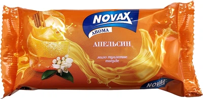 Твердое туалетное мыло "Апельсин" - Novax Aroma 140g (1072790-80906)