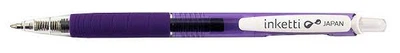 Ручка гелевая Penac Inketti 0.5мм фиолетовая