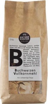 Борошно гречане Antersdorfer Die Bio-Muhle цільнозернове органічне 500 г (0.5 кг) (4033122001620)