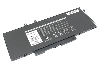 Акумулятор для ноутбука Dell 4GVMP Latitude 5400 5401 5500 7.6V Black 8000mAh OEM