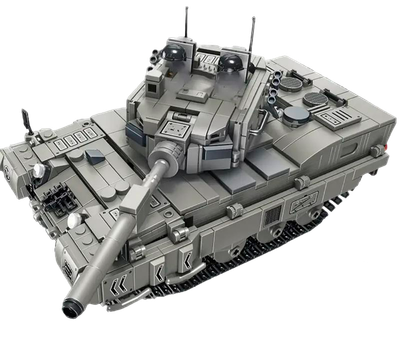 Конструктор військовий танк на радіокеруванні Леопард 2A4 1122 деталей