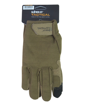 Перчатки тактические зимние военные KOMBAT UK Operators Gloves M койот TR_kb-og-coy-m