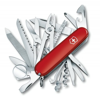 Складаний швейцарський ніж Victorinox Swisschamp 1.6795_Vx16795 17 функцій 91 мм червоний