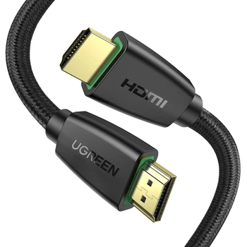 Кабель UGREEN HD118 HDMI 2.0 (AM/AM) High-End Cable Nylon Braid 3m Black (40411)
