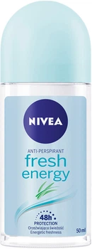Антиперспирант NIVEA Энергия свежести шариковый 50 мл (4005808741731/42247005/4006000007977)
