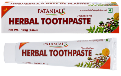 Зубная паста Patanjali Ayurved Herbal Травяная 100 г (8904109450808)