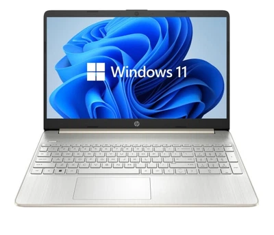 Ноутбук HP 15s / Intel Core i3-1115G4 / RAM 8 GB / SSD 480 GB / Intel UHD / Матовый, LED, IPS / Для офиса и работы