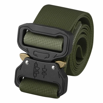 Тактический военный ремень Tactical армейский брючной пояс унисекс пряжка метал Olive (820-olive)