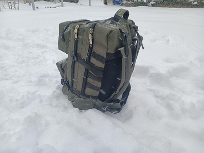Военный рюкзак на 60 литров с системой MOLLE ВСУ армейский тактический рюкзак цвет Олива