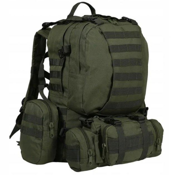 Тактический рюкзак Mil-tec с разгрузкой defense pack asessembly 36 л Olive 14045001