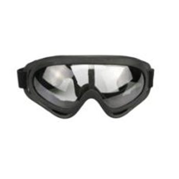 Тактичні окуляри-маска TGM1 Transparent Чорний