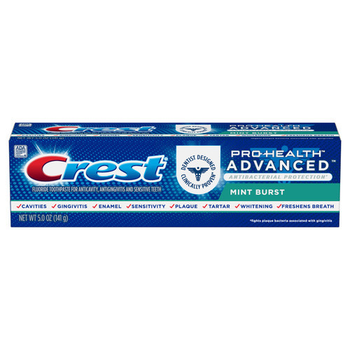 Зубная паста Crest Pro-Health Advanced Antibacterial Protection Toothpaste MINT BURST 141гр (037000563228)
