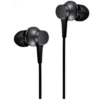 Наушники Xiaomi Mi In-Ear Headphones Basic Original Matte (HSEJ03JY) Black