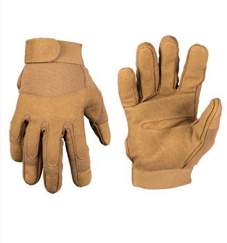 Рукавиці тактичні Mil-Tec S Койот ARMY GLOVES S DARK COYOTE (12521019-902-S)