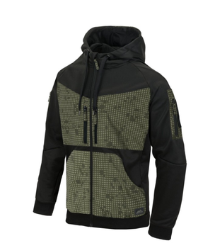 Куртка толстовка (Худи) Rogue Hoodie (Fullzip) Helikon-Tex Black Desert Night Camo XS Тактическая мужская