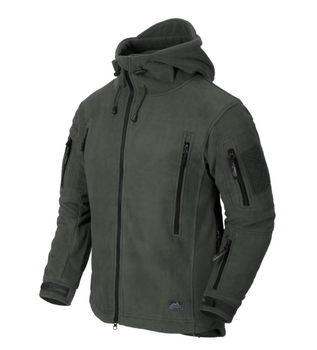 Куртка (Двуслойная флисовая) Patriot Jacket - Double Fleece Helikon-Tex Foliage Green XXL Тактическая