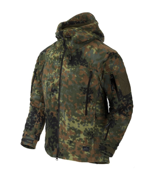 Куртка (Двуслойная флисовая) Patriot Jacket - Double Fleece Helikon-Tex Flecktarn S Тактическая
