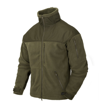 Куртка флисовая Classic Army Jacket - Fleece Helikon-Tex Olive Green S Тактическая