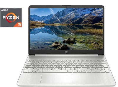 Нетбук HP 15-ef1041nr / 15.6" TN / AMD Ryzen 3 3250U (2(4) ядра по 2.6-3.5 GHz) / 8GB DDR4 / 256GB SSD / AMD Radeon Graphics / WebCam / Win10 Home б/у
