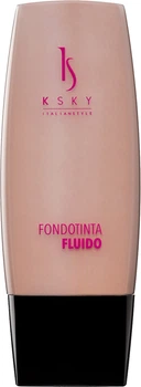 Флюїдна тональна основа під макіяж KSKY Foundation Liquid KS 634 бежево-рожевий 30 мл (8033813184478)