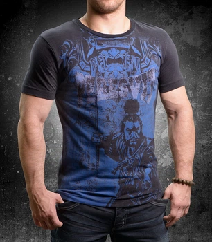 Футболка Musashi T-shirt S Цвет Синий (PS-Musashi-S)