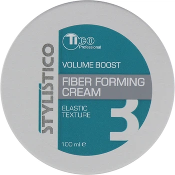 Моделююча крем-паста для укладки волосся - Tico Professional Stylistico Volume Boost Fiber Forming Cream 100ml (297145-119807)