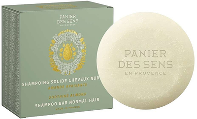 Шампунь-бар для нормального волосся "Миндаль" - Panier Des Sens Shampoo Bar Normal Hair Almond 75g (1060642-150461)